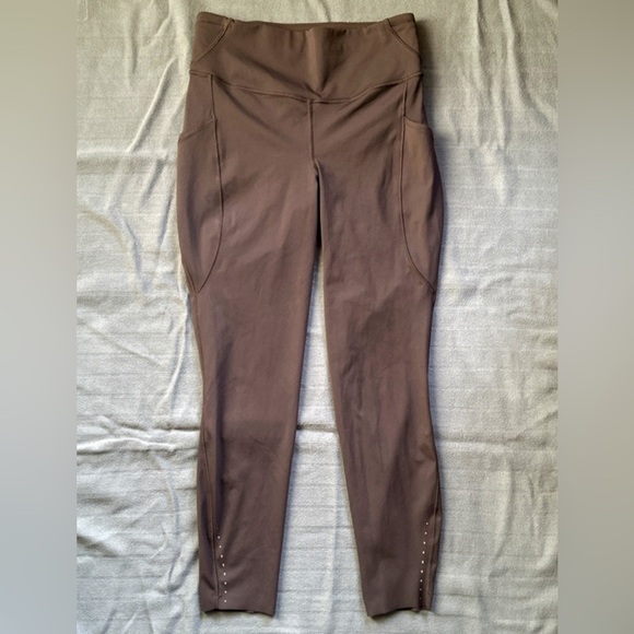 Lululemon Fast and Free High-Rise Tight 25” – Sequoia – Size 8 - Picture 7 of 9